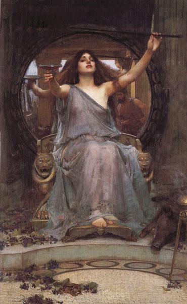 John William Waterhouse Circe Offering the  Cup to Odysseus France oil painting art
